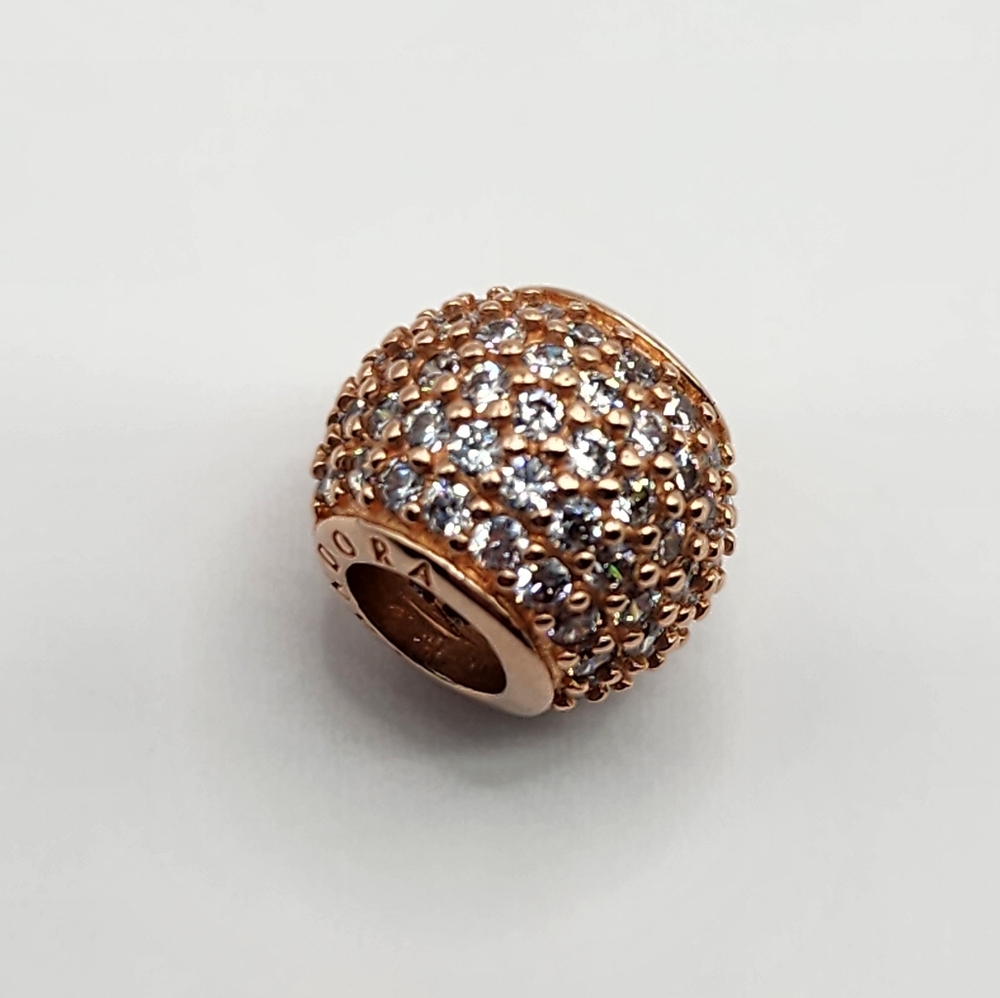Pandora Rose Gold Sparkle Charm